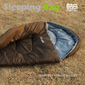 OEM cold weather fashion 190T Terylene hollow fiber sleeping bag/sack